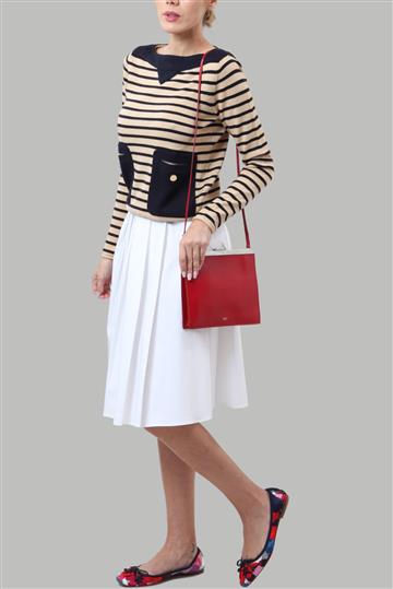 Sueter Tory Burch Listra Bege