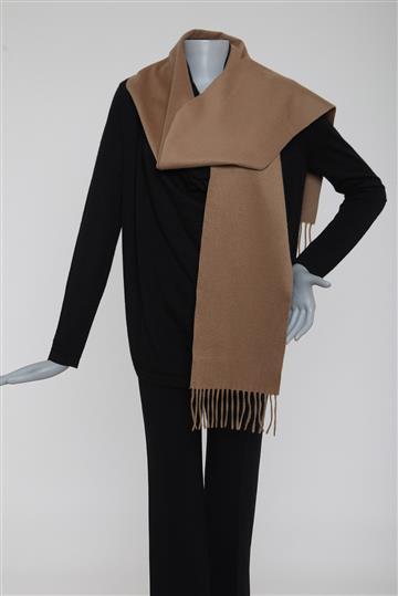 Cachecol Max Mara 100% Cashmere Caramelo