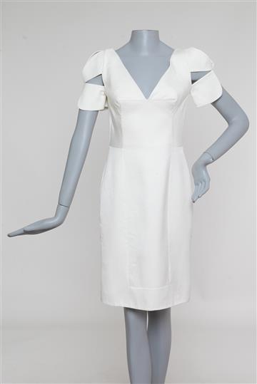 Vestido André Lima Linho Edição Limitada Off-White