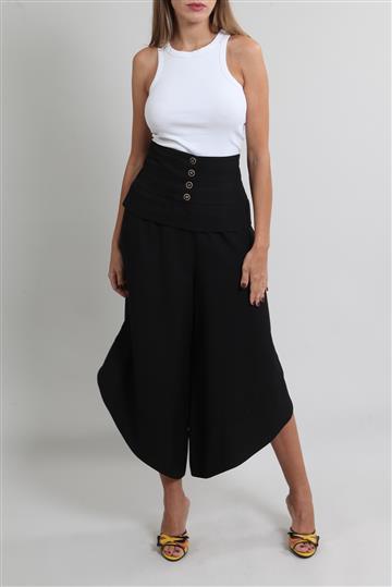 Calça Sophia Hegg Pantacourt Preta