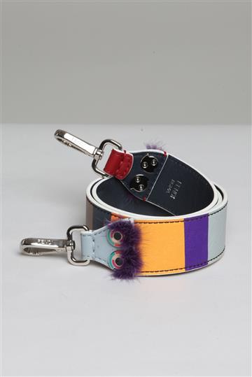 Alça Fendi Listrada Colorida