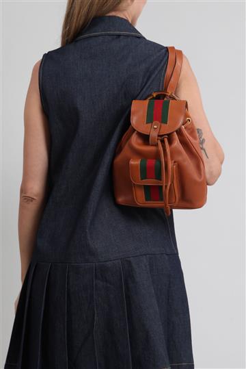 Mochila Gucci Sherry Lime Bamboo Caramelo