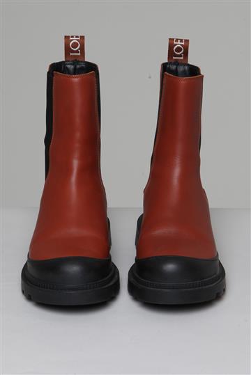 Bota Loewe Chelsea Tratorada Marrom