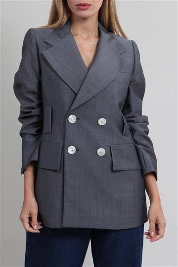 Blazer Prada Oversized Cinza