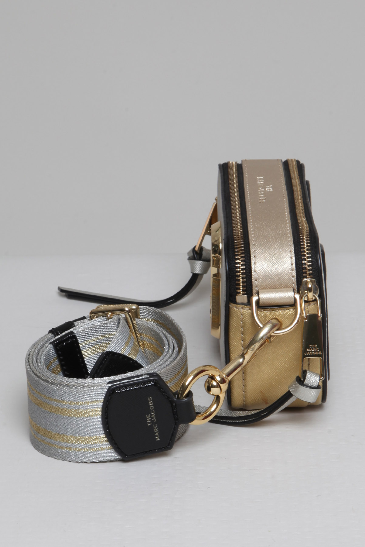 Bolsa Tiracolo Snapshot Dourado - Imagem 3