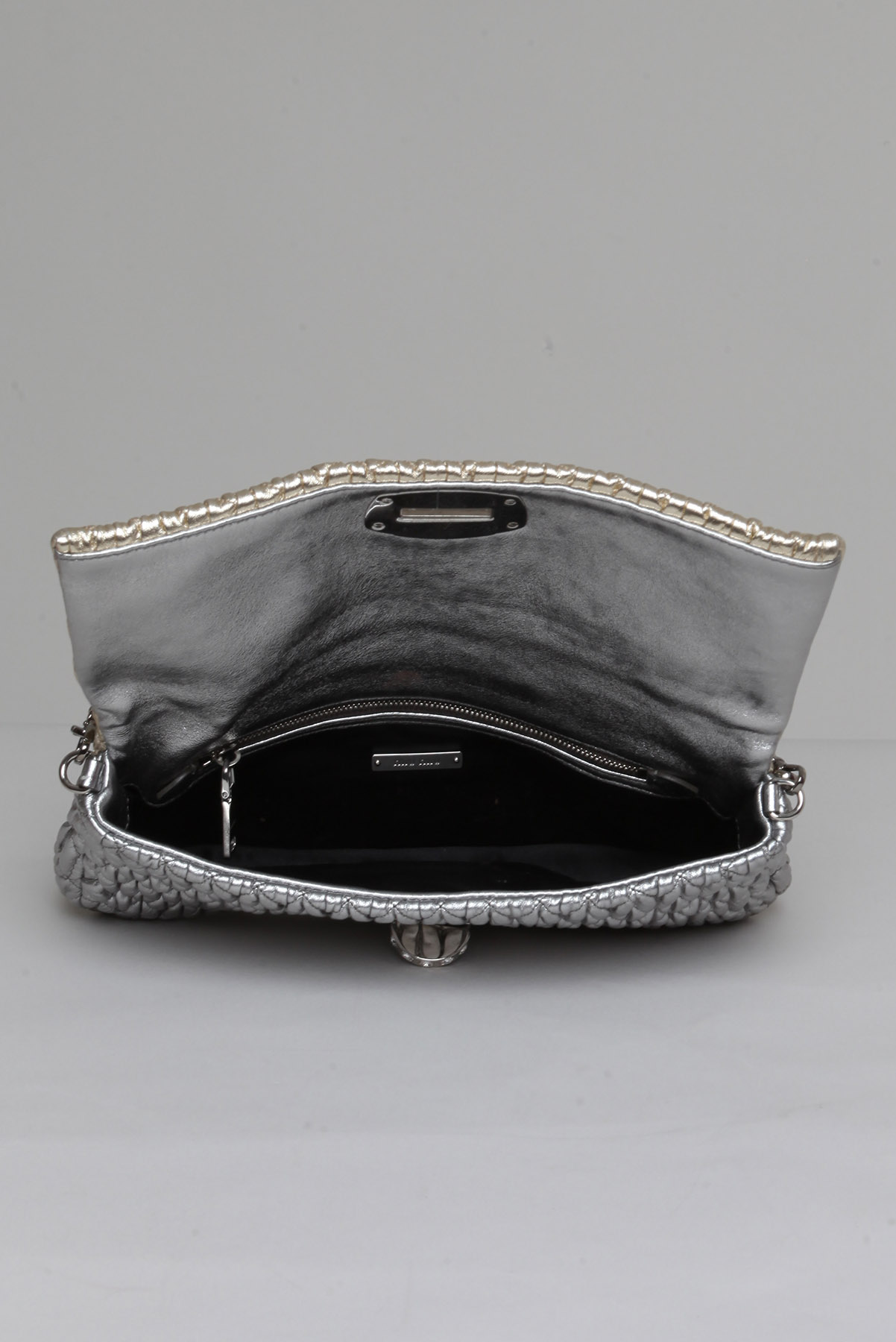 Bolsa Crystal Leather Metalizada - Imagem 4